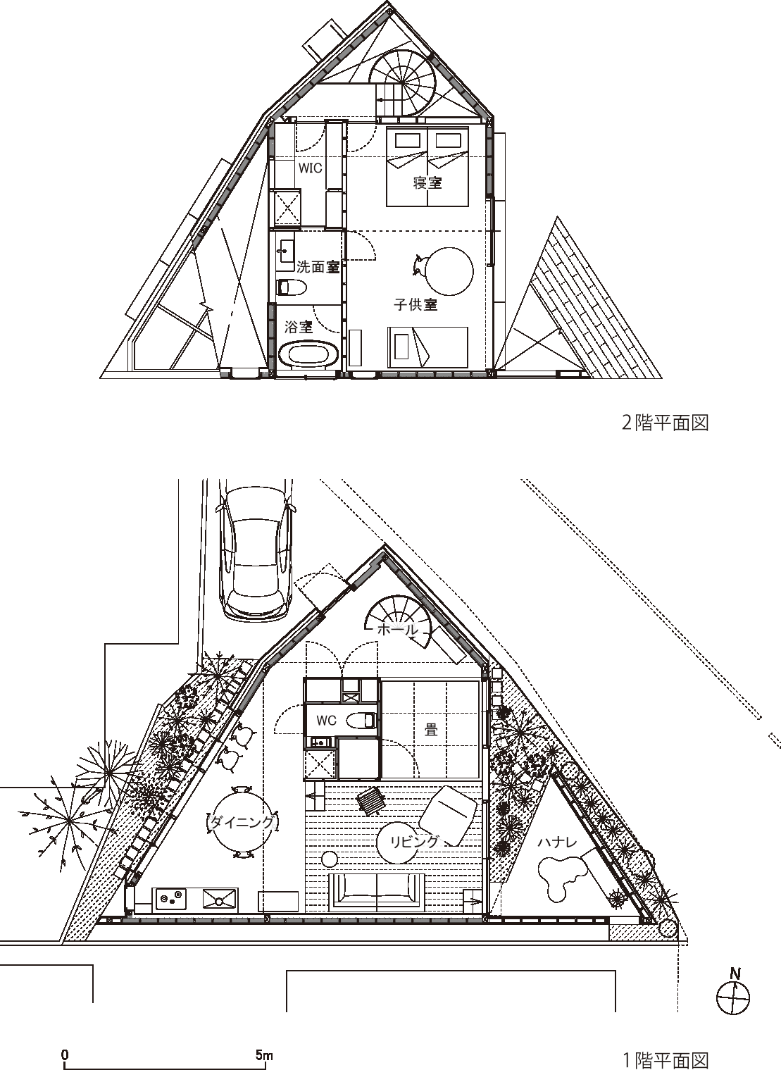 K2 house 平面図